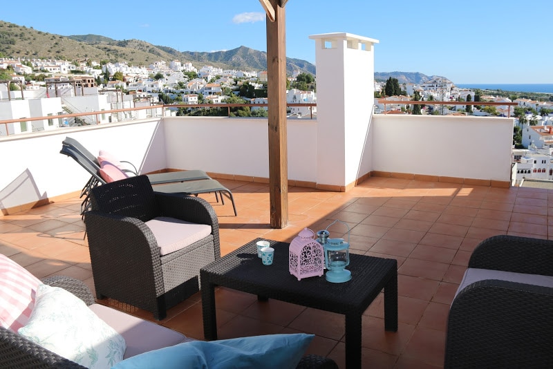 Andaluz Apartments roof terrace holiday apartment MDN03