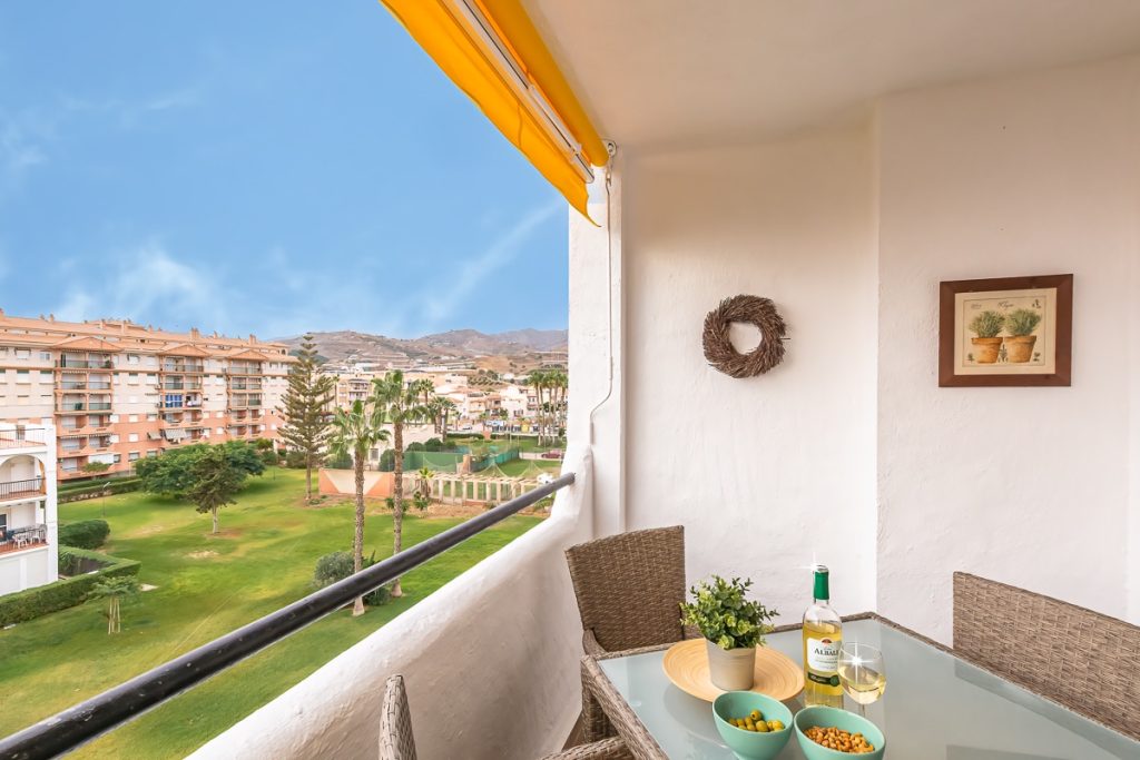 Andaluz Apartments balcony holiday apartment LAGUNA